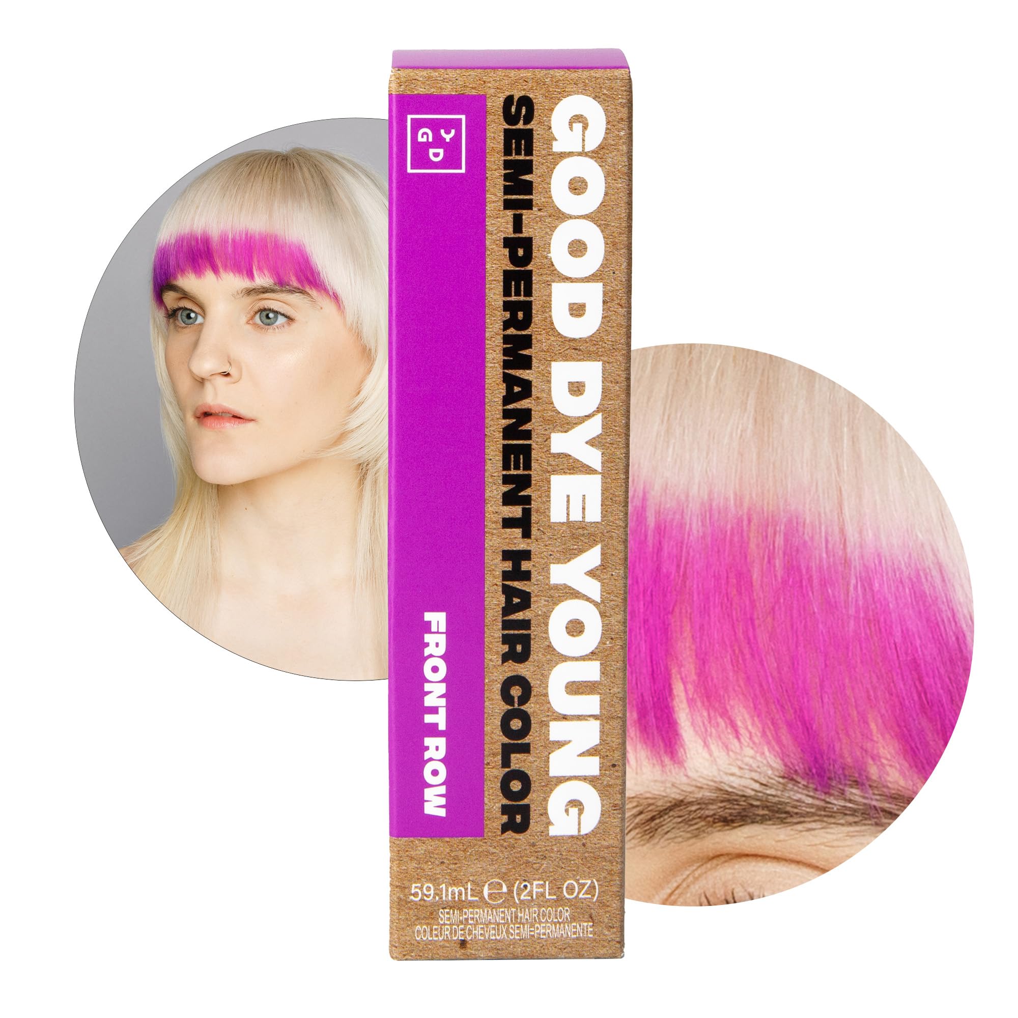 Good Dye Young Front Row Purple — bouteille prête pour une couleur neon éclatante