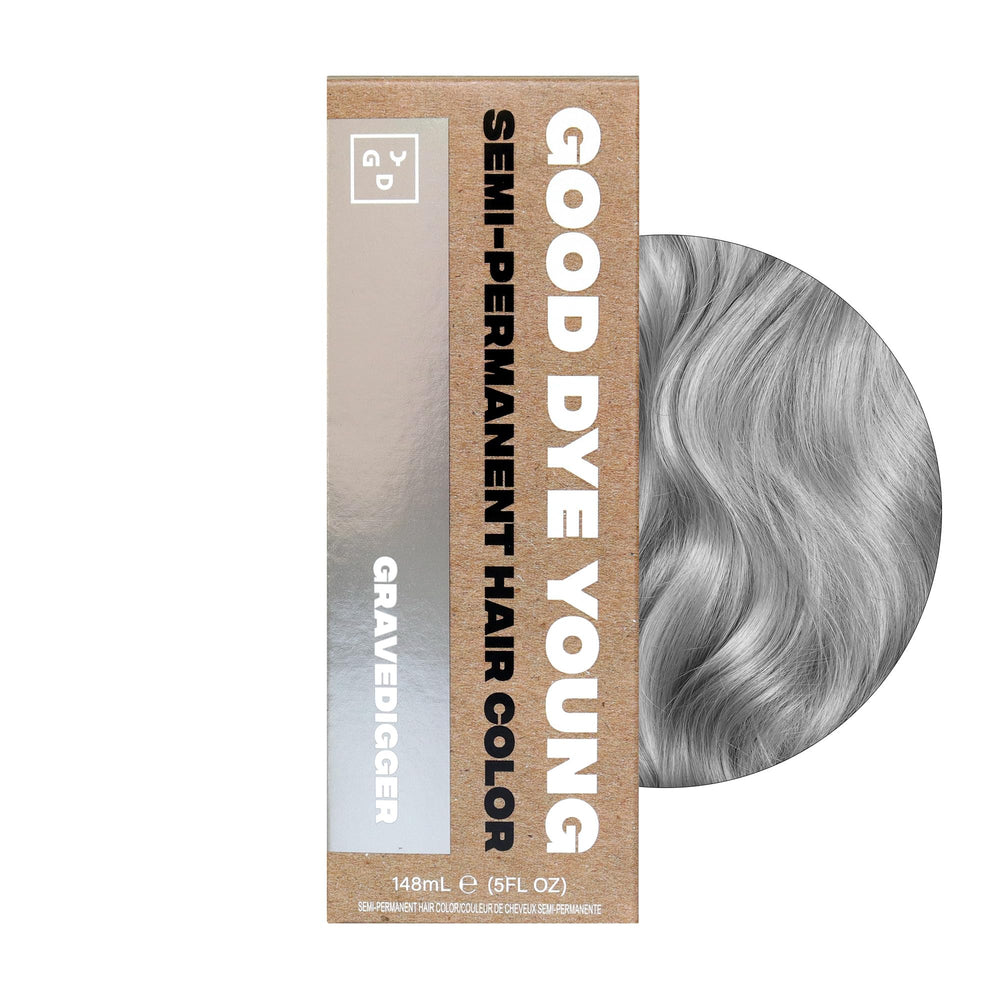 Good Dye Young Gravedigger Silver – résultat argenté sur cheveux clairs, sans dommages