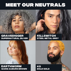 Texture crème nourrissante Good Dye Young Killswitch gris prête à colorer les cheveux.
