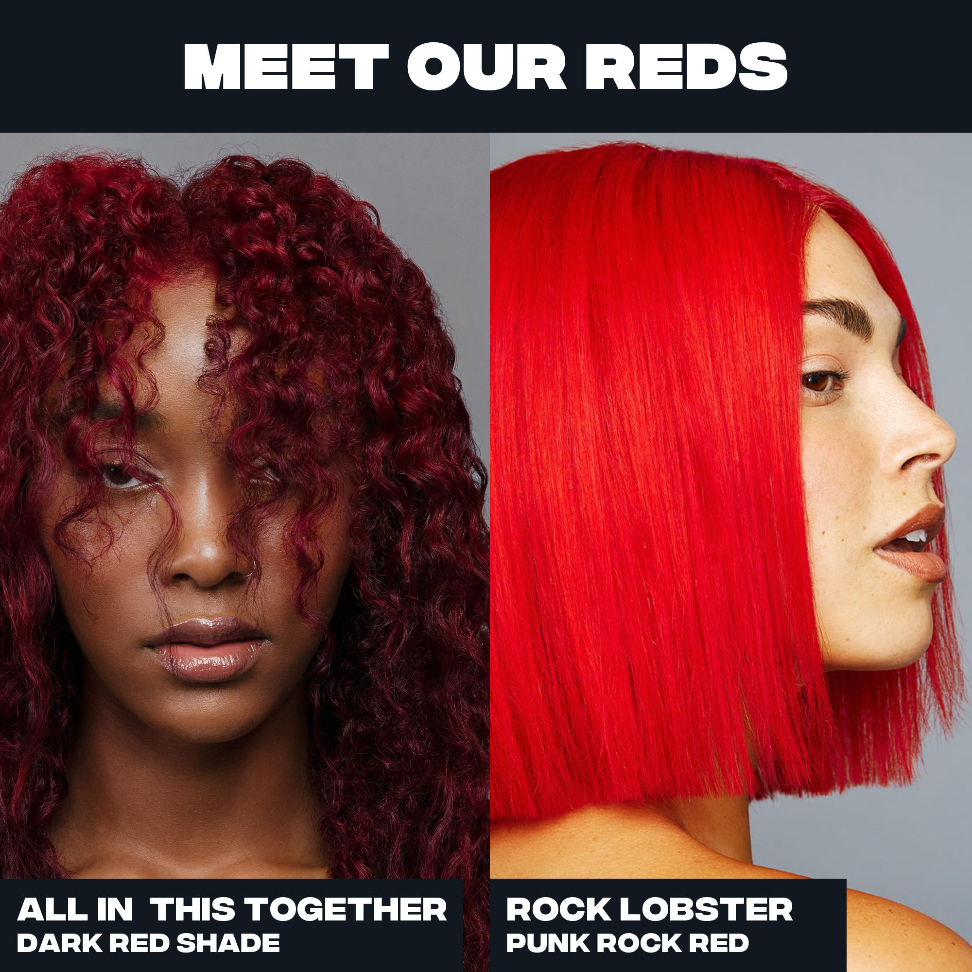 Good Dye Young Rock Lobster base crème douce dépose la couleur uniformément sur les cheveux.