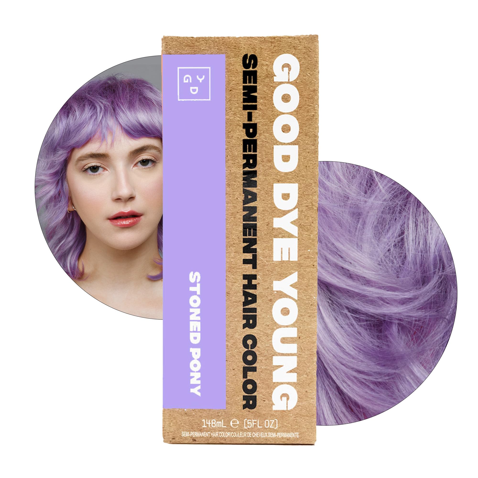 Good Dye Young Stoned Pony – bouteille violette prête à l’application.
