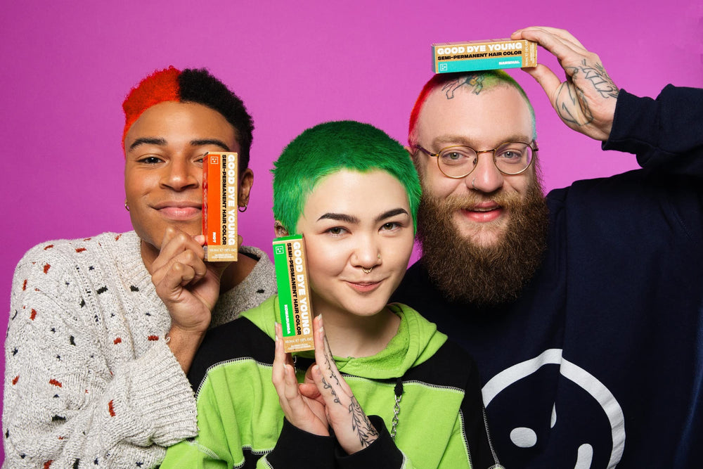 Good Dye Young Kowabunga : rinçage à l'eau froide pour préserver la couleur