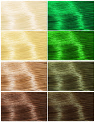 Good Dye Young Kowabunga : mèches claires arborant la teinte verte