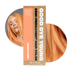 Good Dye Young peche-orange dans sa bouteille prête à l’emploi.