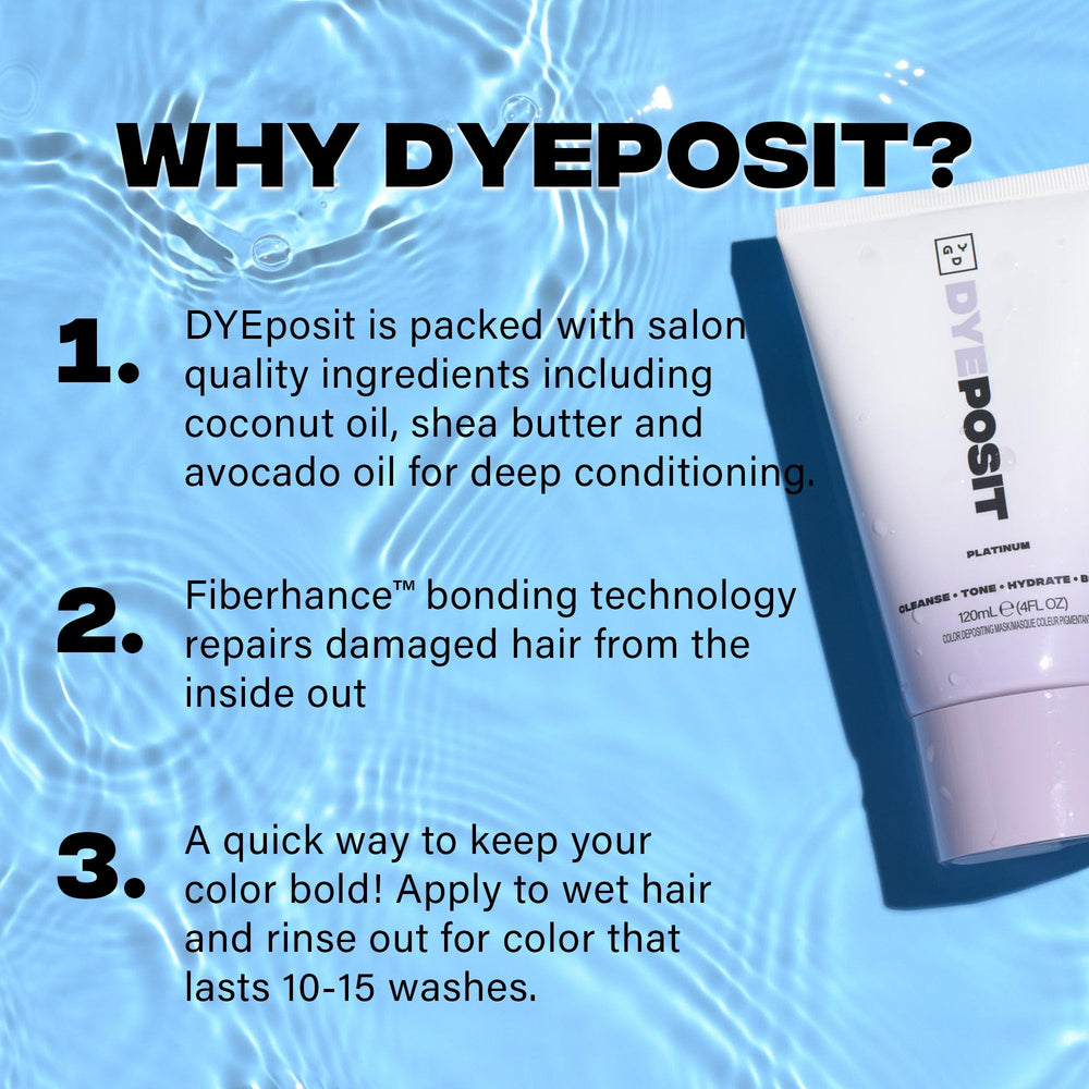 Good Dye Young Utilisation simple sur cheveux propres et humides.