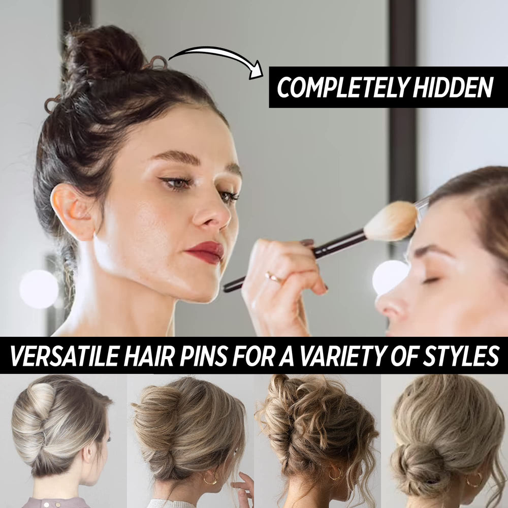Good Hair Days pinces cristal, outil léger pour sécuriser une demi-queue élégante