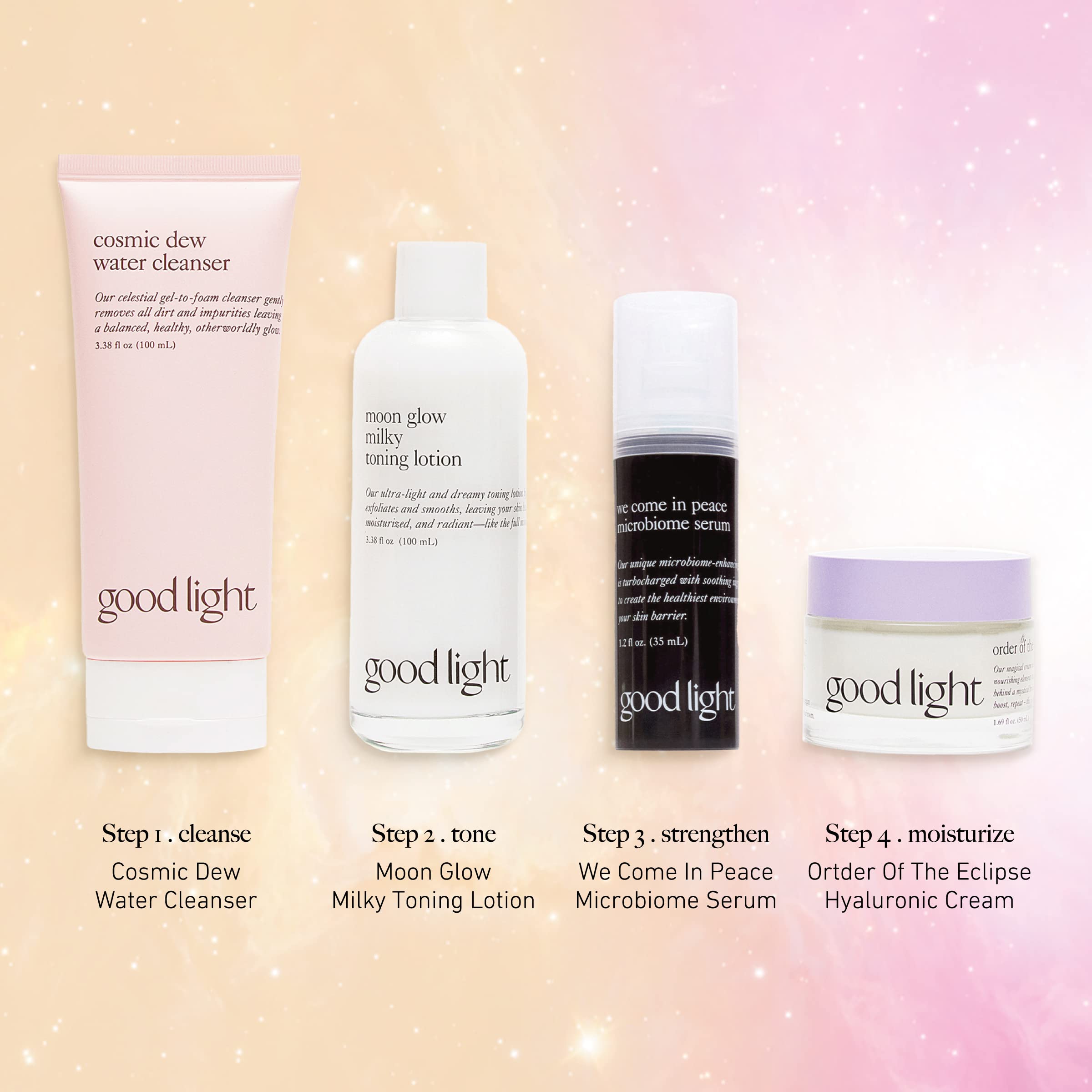 good light Order of the Eclipse squalane nourrissant pour peau douce et lisse.