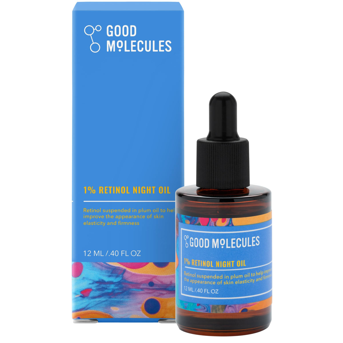 Good Molecules 1% Retinol Night Oil bottle for evening routine