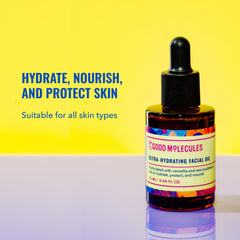 Good Molecules Huile Argousier et Camélia — gouttes faciles pour nourrir et apaiser.