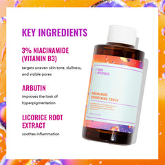 Good Molecules Niacinamide Brightening Toner – goutte sur paume pour absorption légère et rapide