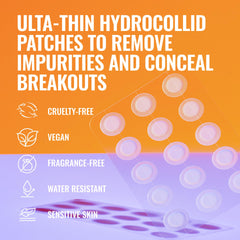 Patch hydrocolloïde Good Molecules absorbe impuretés et réduit les rougeurs.