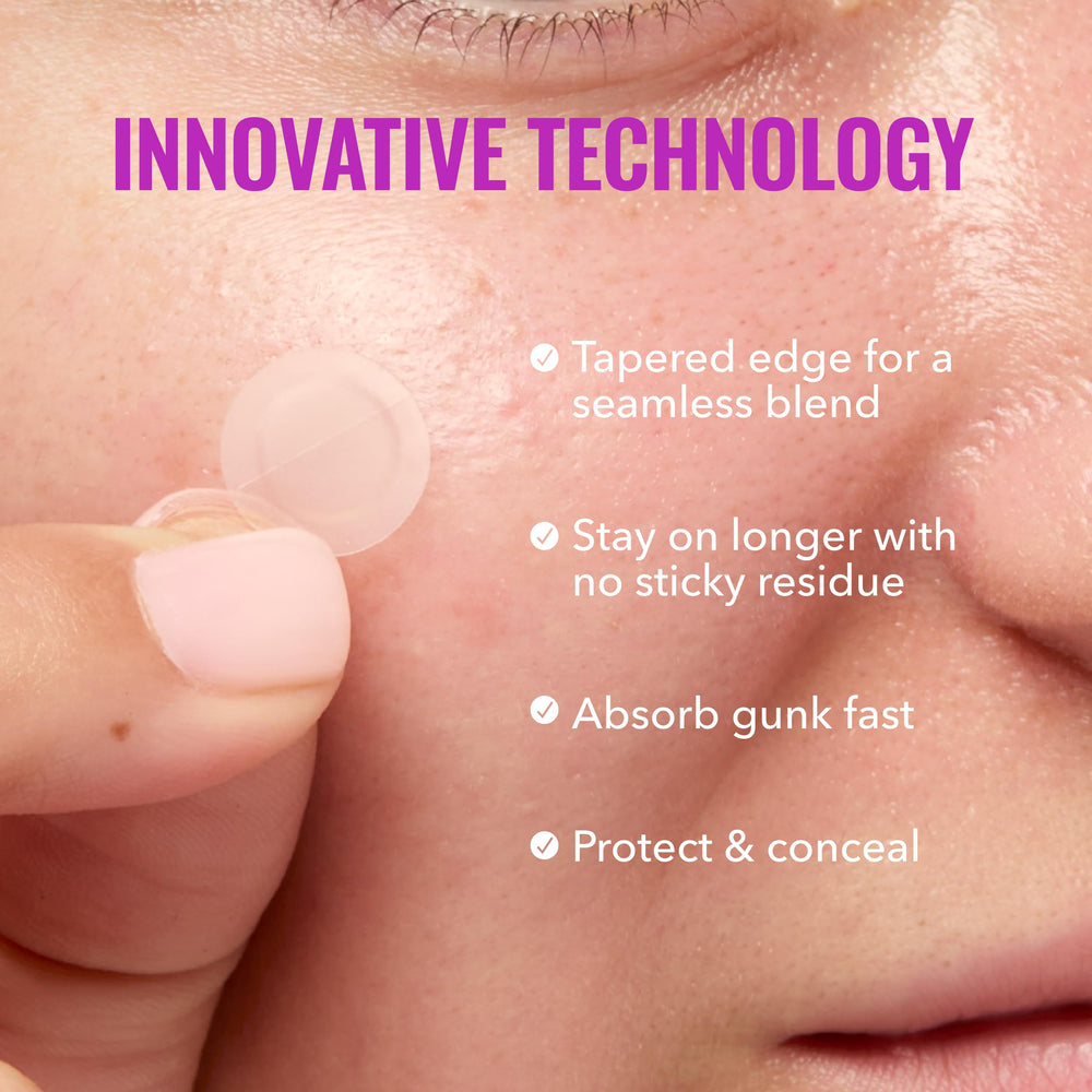 Patchs Good Molecules pour usage diurne ou nocturne sur imperfections.