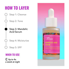 Good Molecules Sérum acide mandélique - pipette pour une application précise