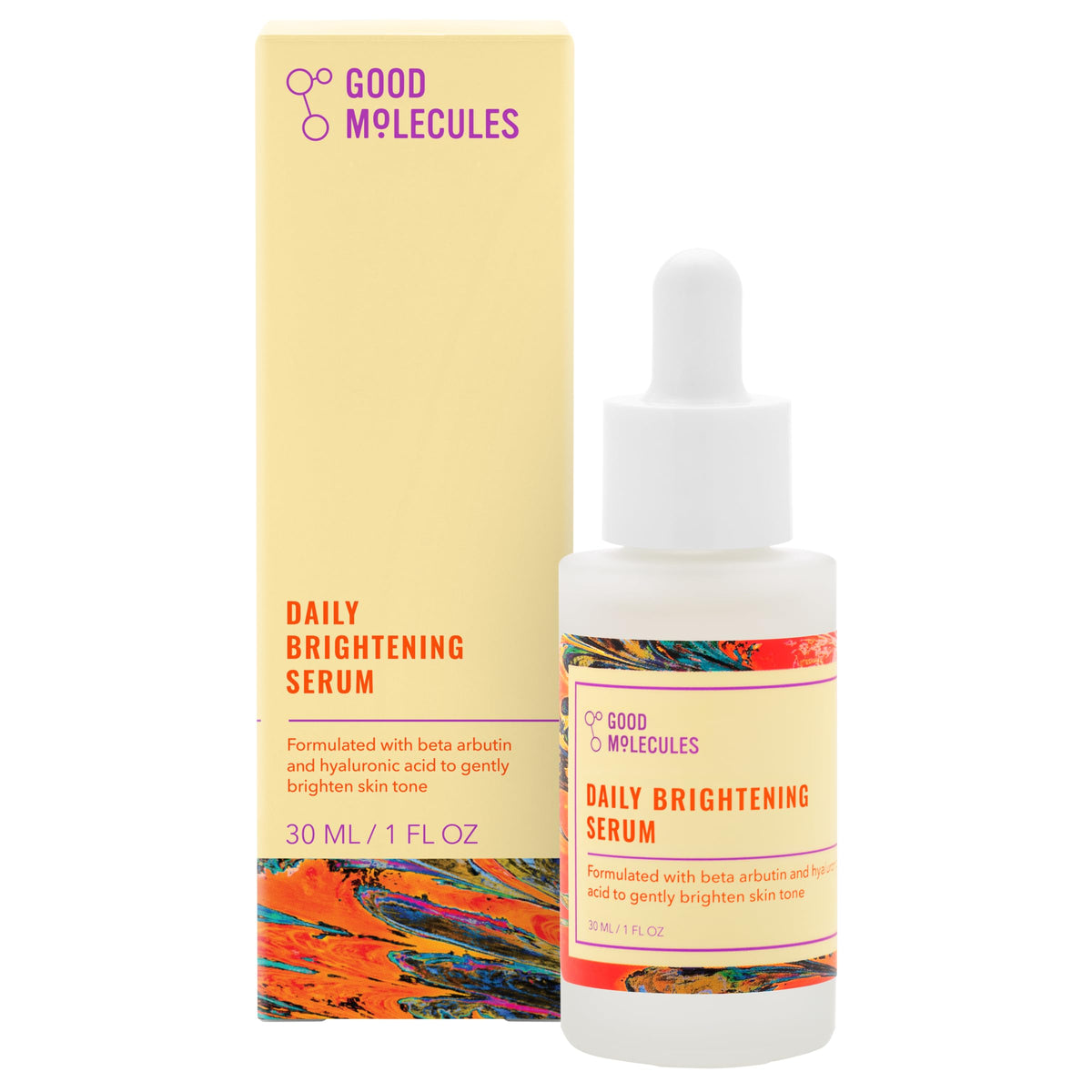 Good Molecules sérum-éclaircissant bouteille: peau lumineuse et hydratée