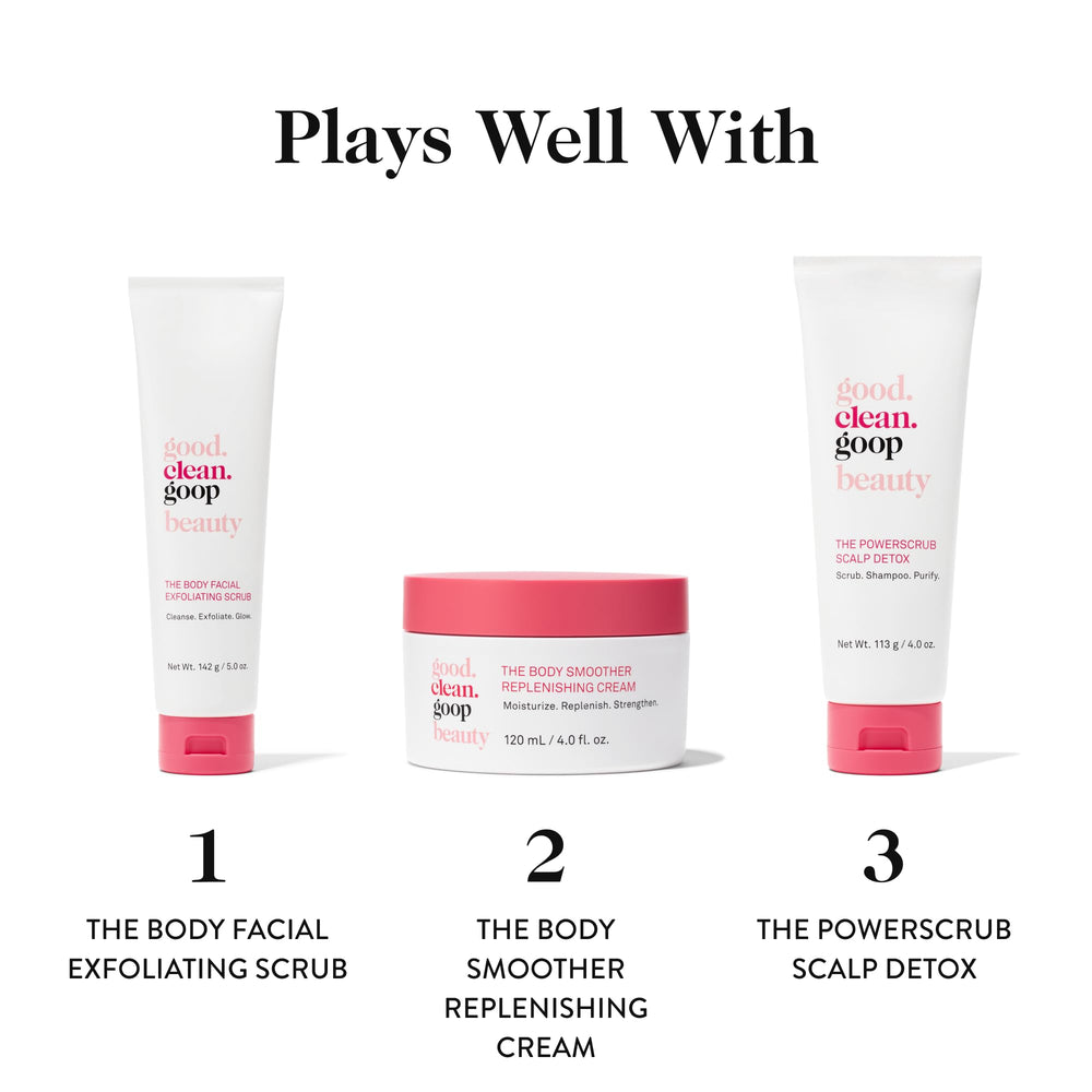 Élixir Nu Good Clean Goop – routine quotidienne facile.