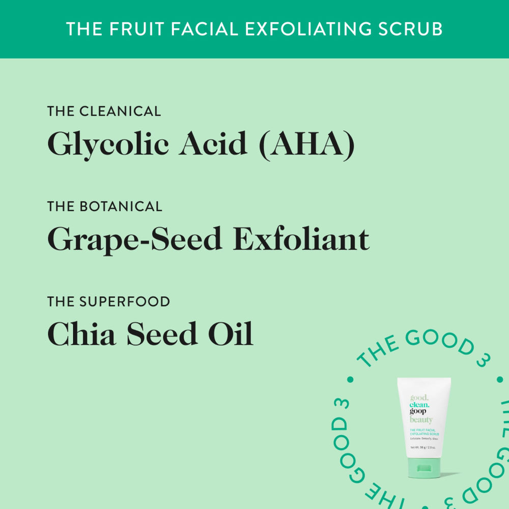 good.clean.goop glycolique-aha-visage: stimule le renouvellement et la luminosité