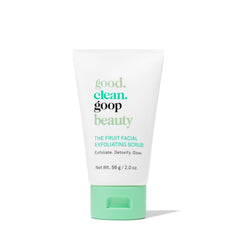 good.clean.goop gommage-fruit-visage: exfolie en douceur pour une peau lumineuse