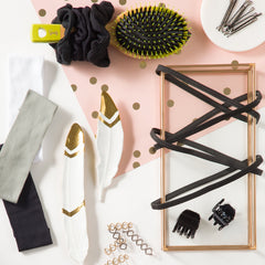 Goody accessoire cheveux noir pratique pour rester en place pendant l’effort.