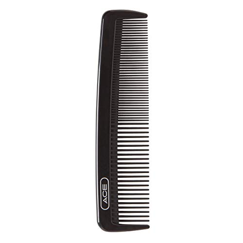 GOODY Ace Classic, peigne de coiffage 7,5 po, dents fines et moyennes adaptées à tous types de cheveux.