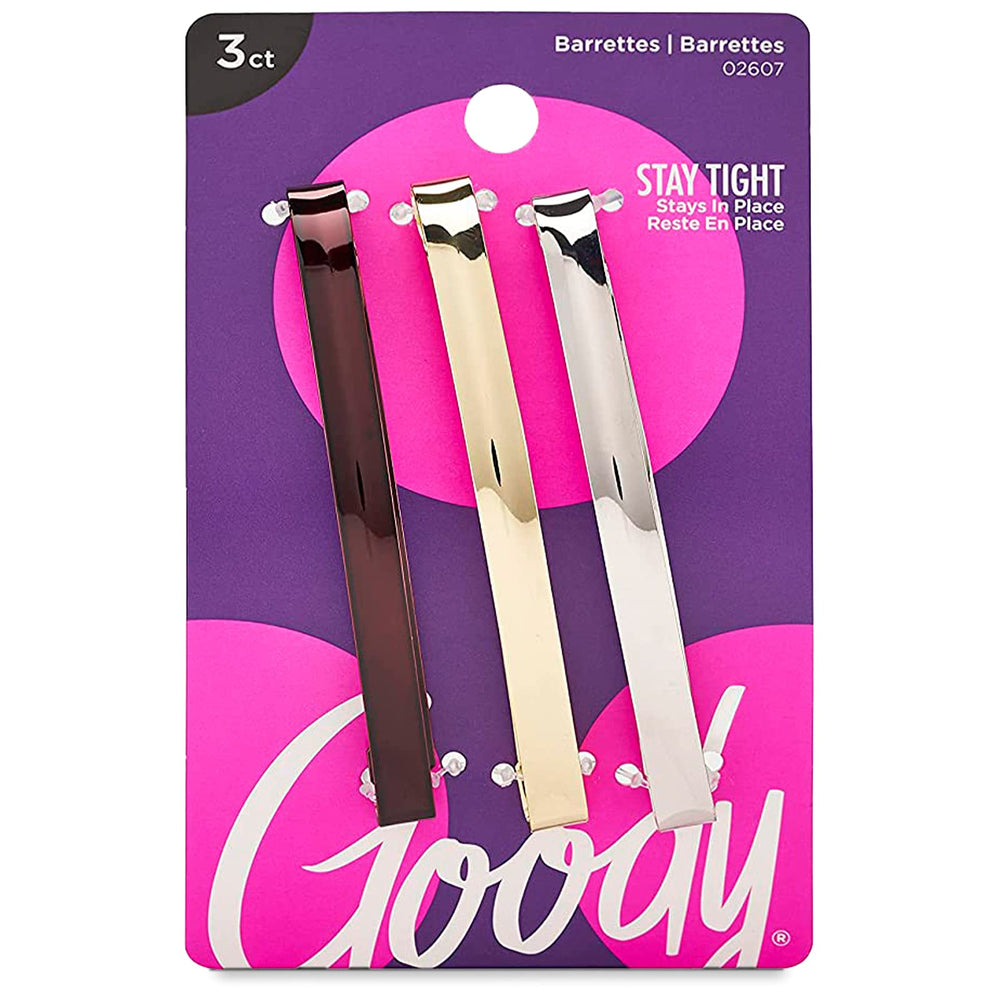 Goody barrettes – ensemble de 3 pinces pour maintien rapide et durable.