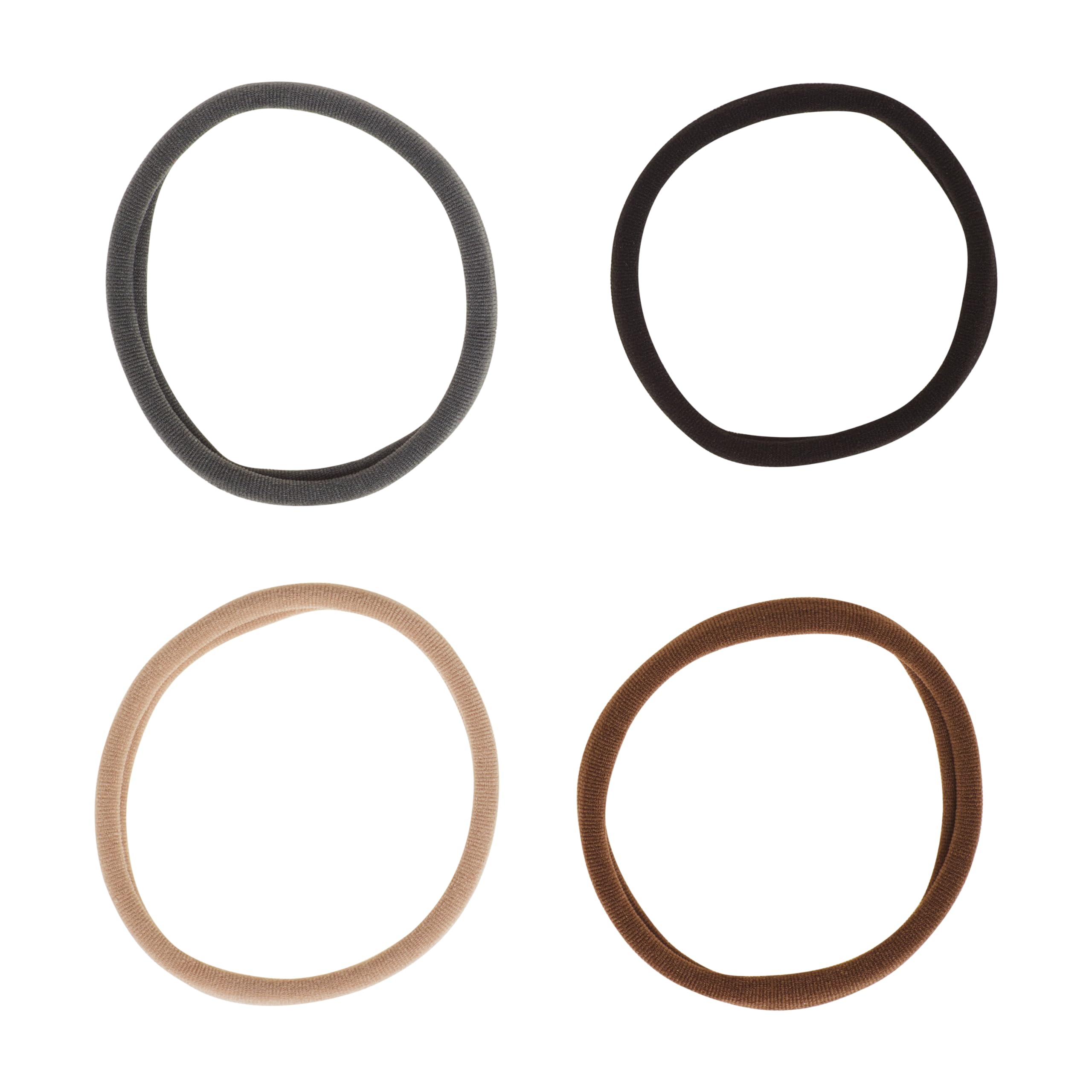 Goody elastiques neutres sans dommages pour un coiffage doux.
