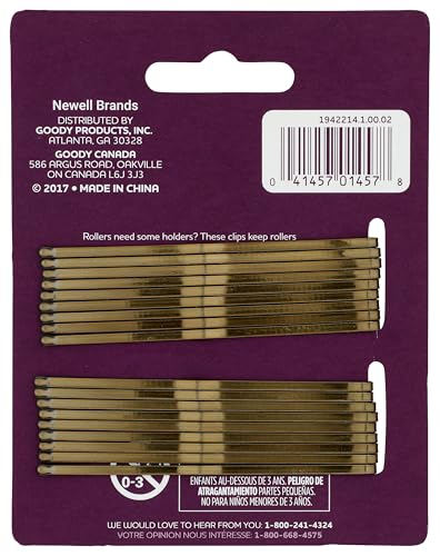 GOODY épingle cheveux grande en main, prise facile pour un coiffage rapide.