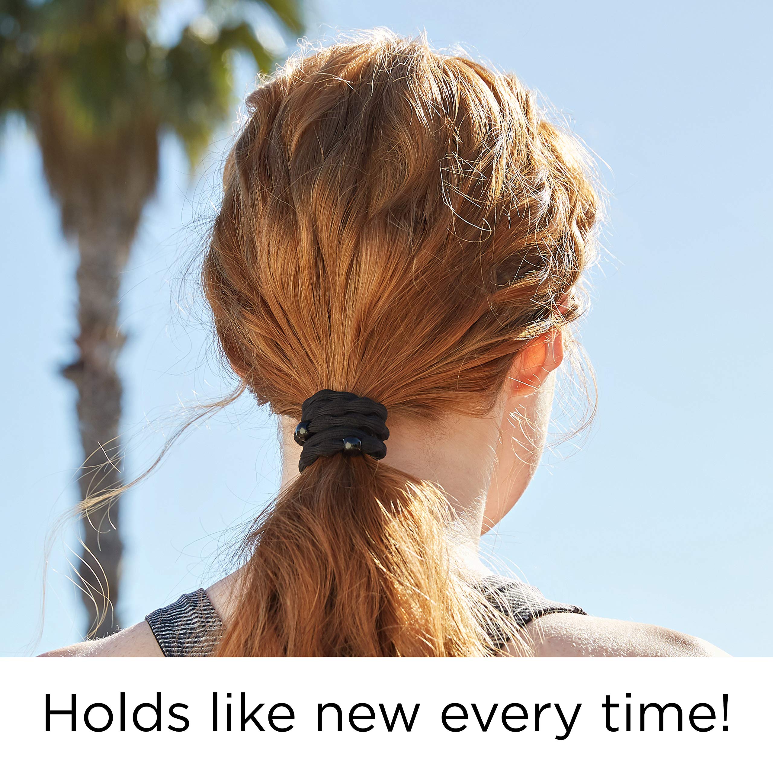 GOODY Ouchless Hair Forever – emballage et trio d’élastiques faciles à prendre en main