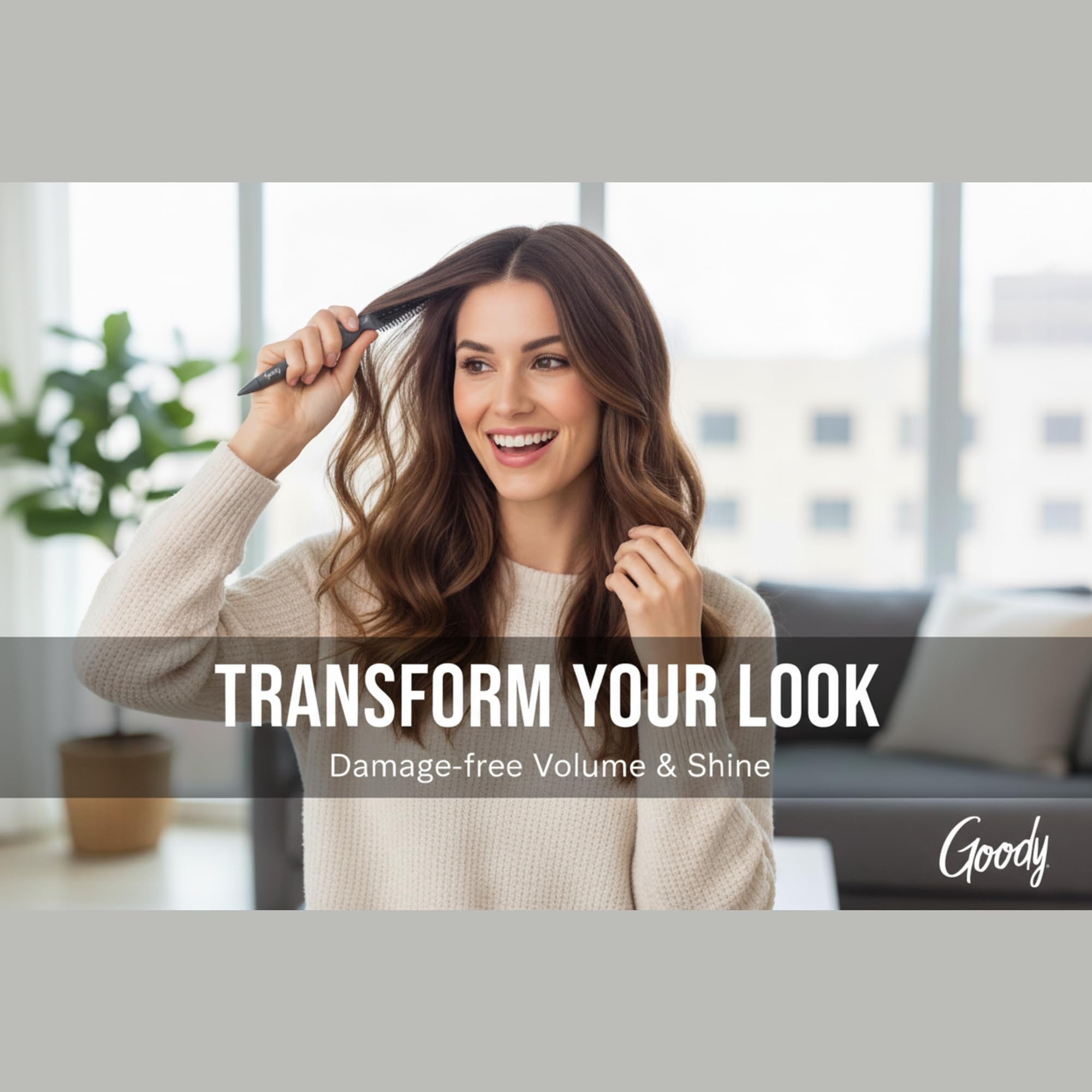 GOODY Volume Boost : peigne-definition-sections, délimitation précise des sections.