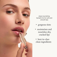 Goop baume lèvres texture crémeuse qui glisse pour un confort immédiat.