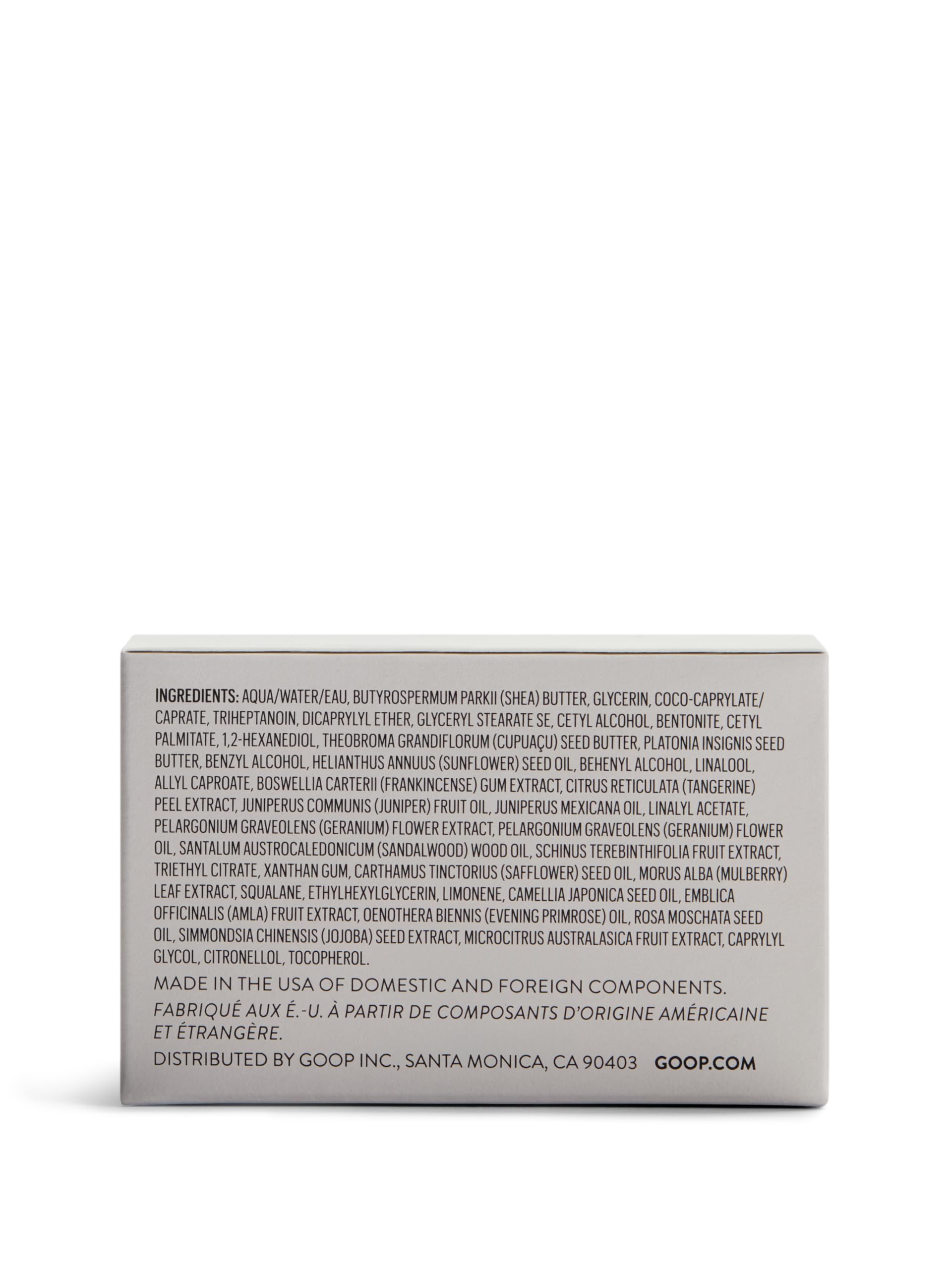 Goop Beauté Emballage 180 ml, format généreux pour usage quotidien