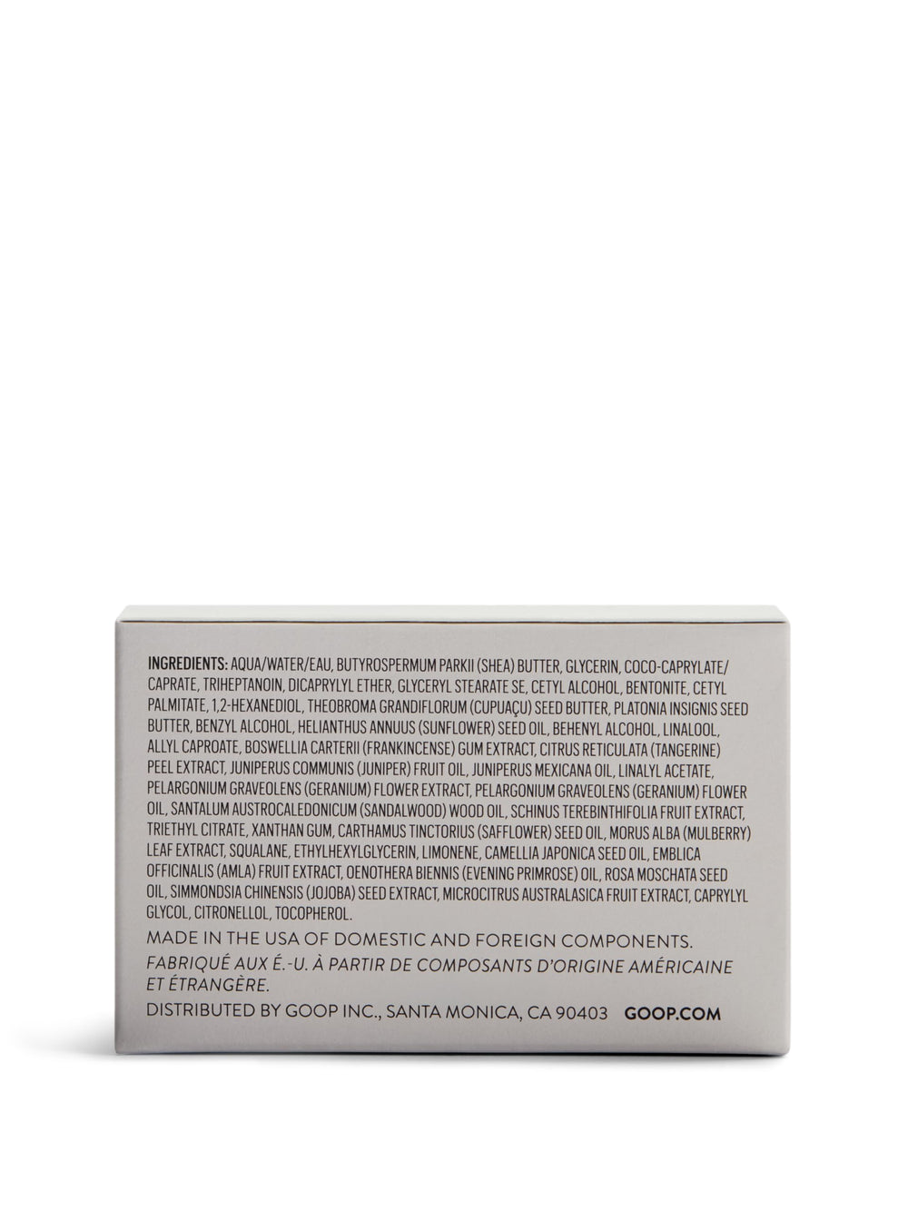 Goop Beauté Emballage 180 ml, format généreux pour usage quotidien