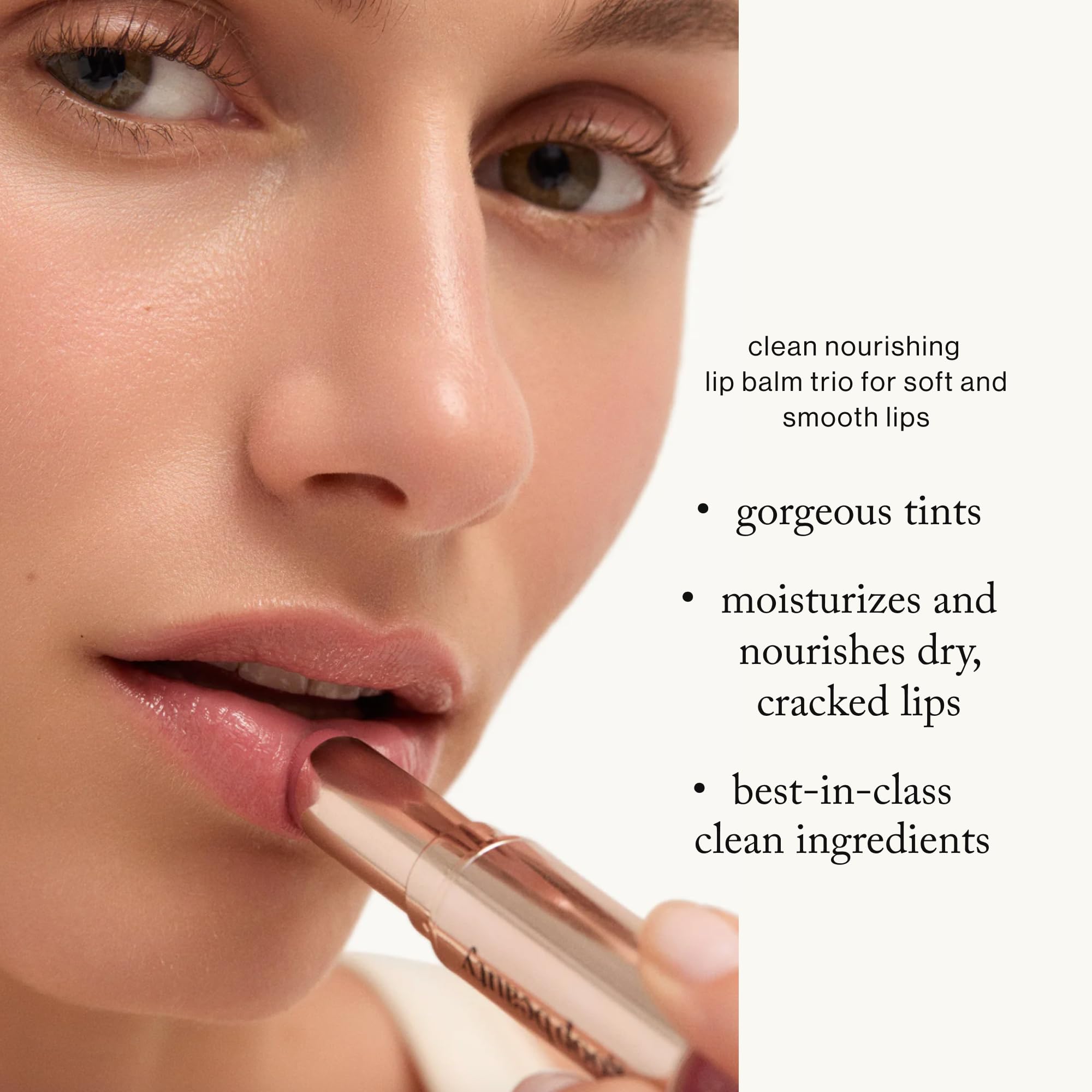 goop Beauté Texture crème Lèvres: soin hydratant longue durée.