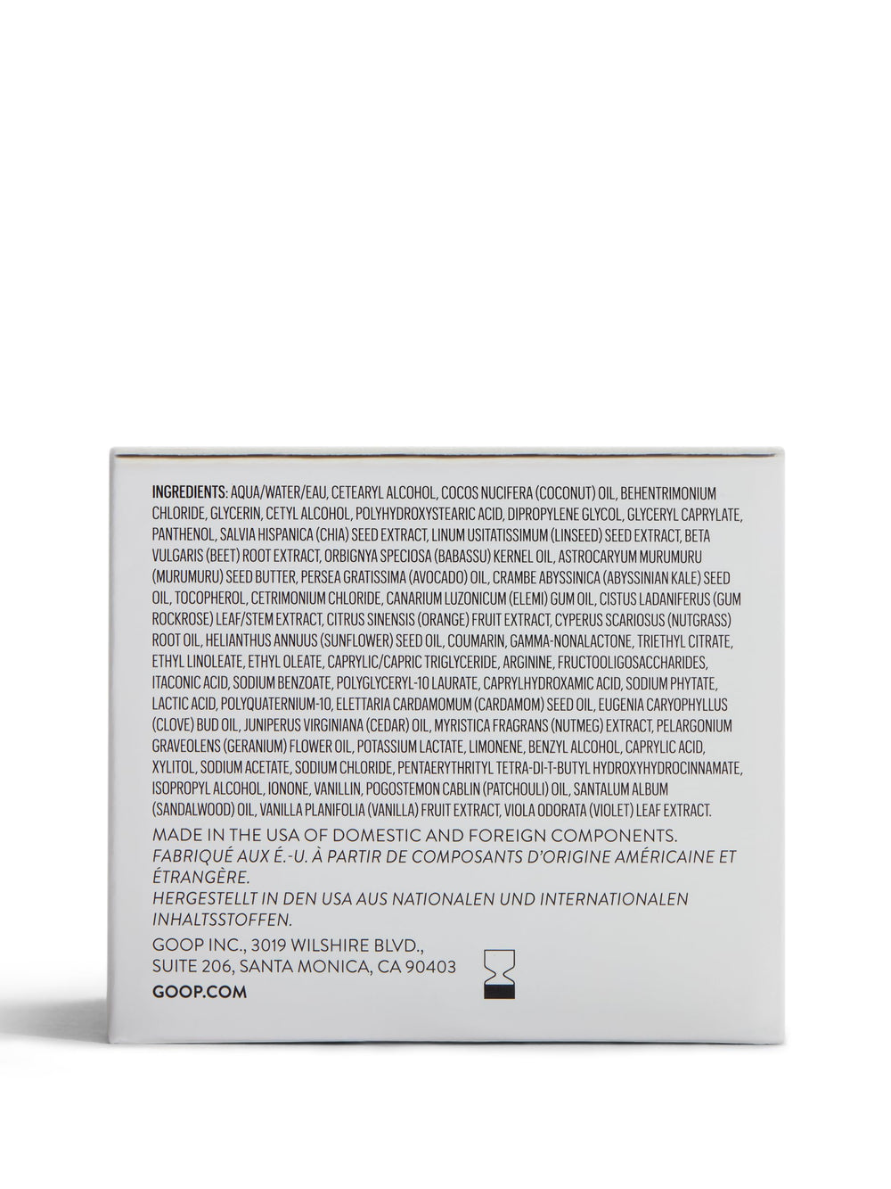 goop Beauté Masque Cheveux – texture crème prête à l'emploi.