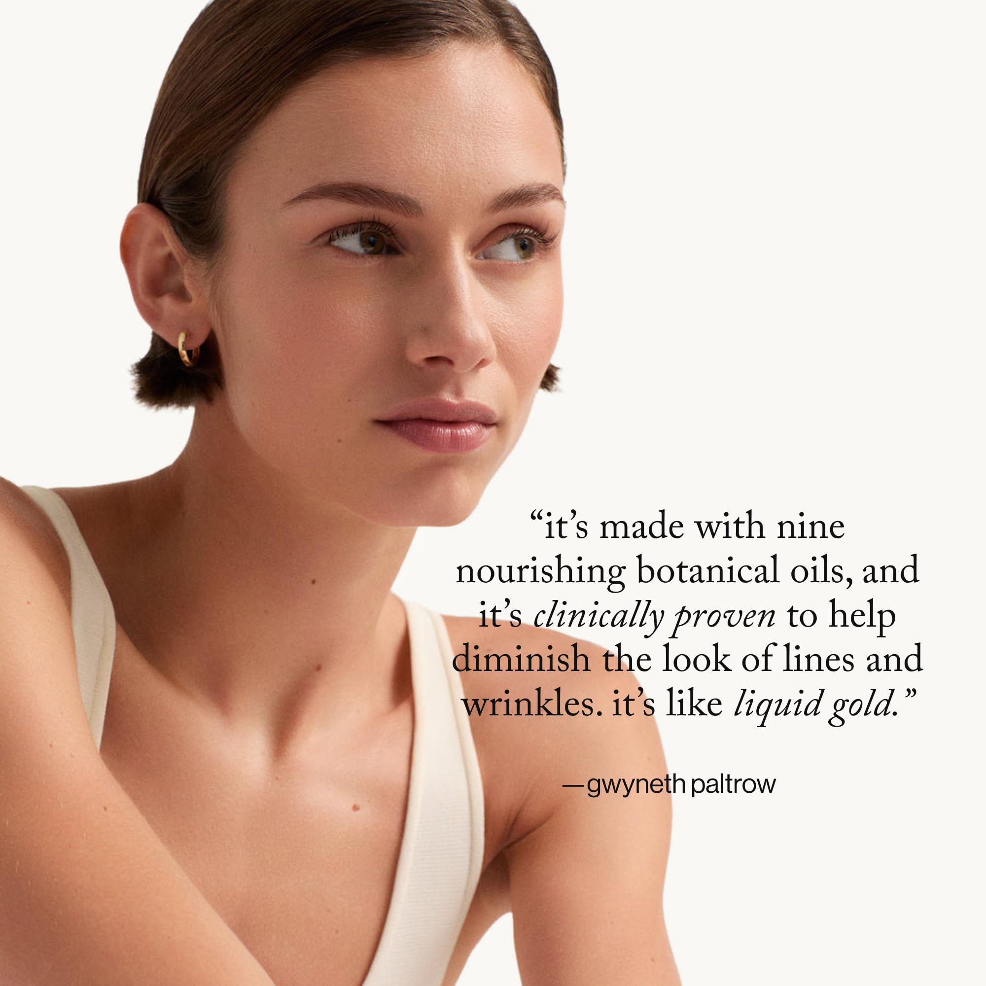 Ingrédients clés goop Nutrient Face Oil bakuchiol cacay amla.