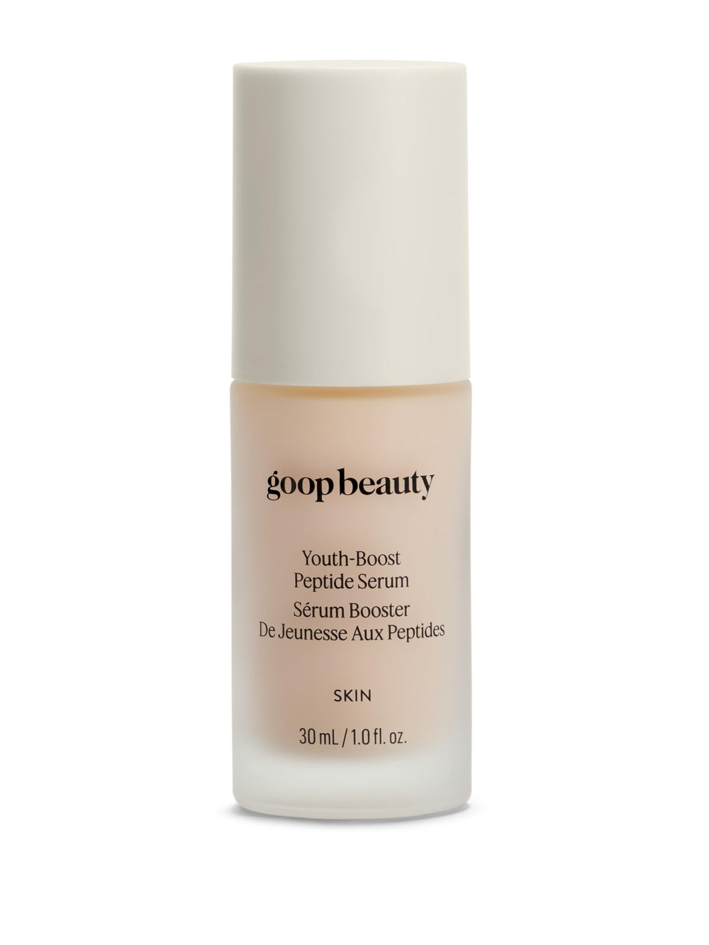 Goop Beauté Sérum peptide dans le flacon, potentiel raffermissant.