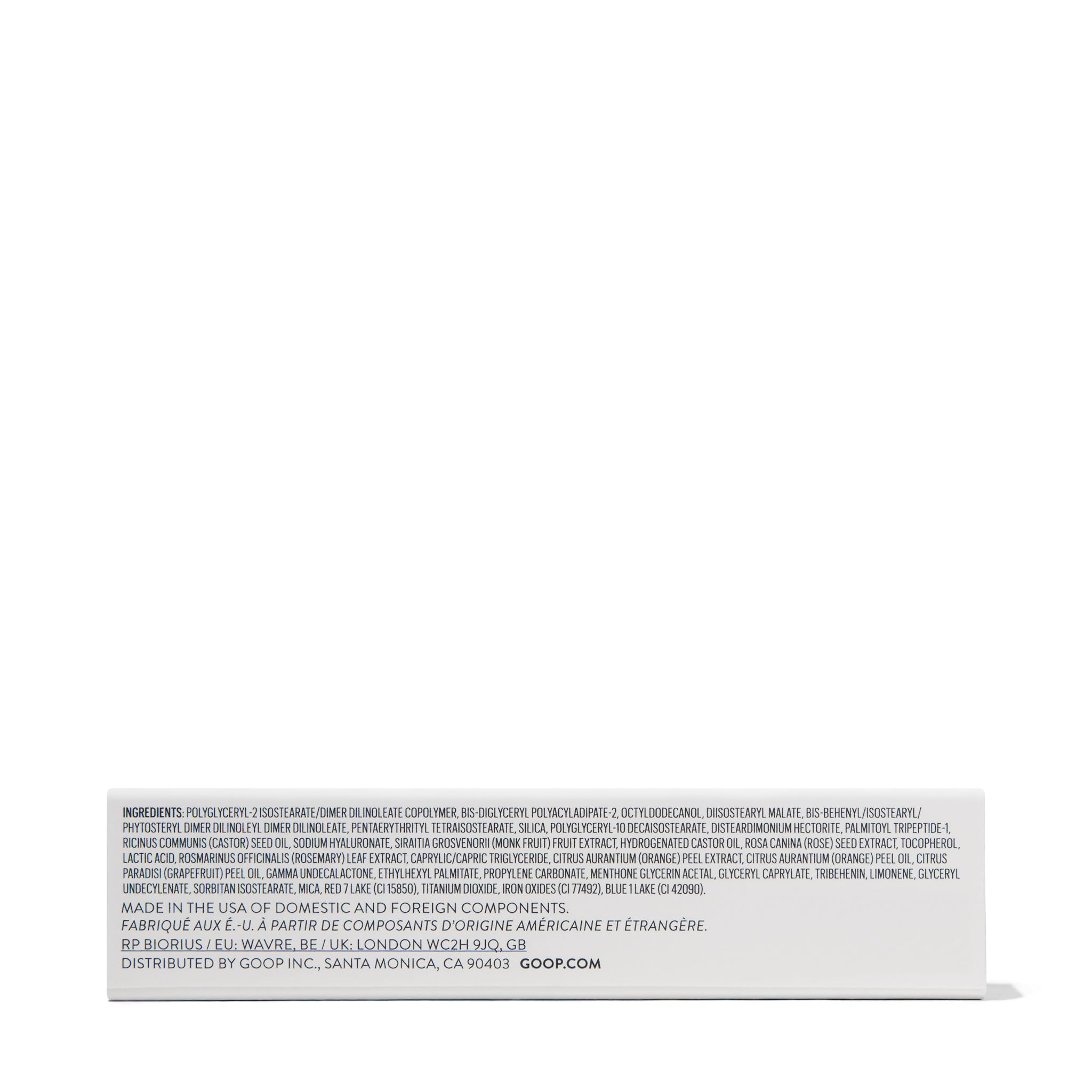 Goop Beauty Hydra-Barrier Gloss usage quotidien pour hydratation rapide