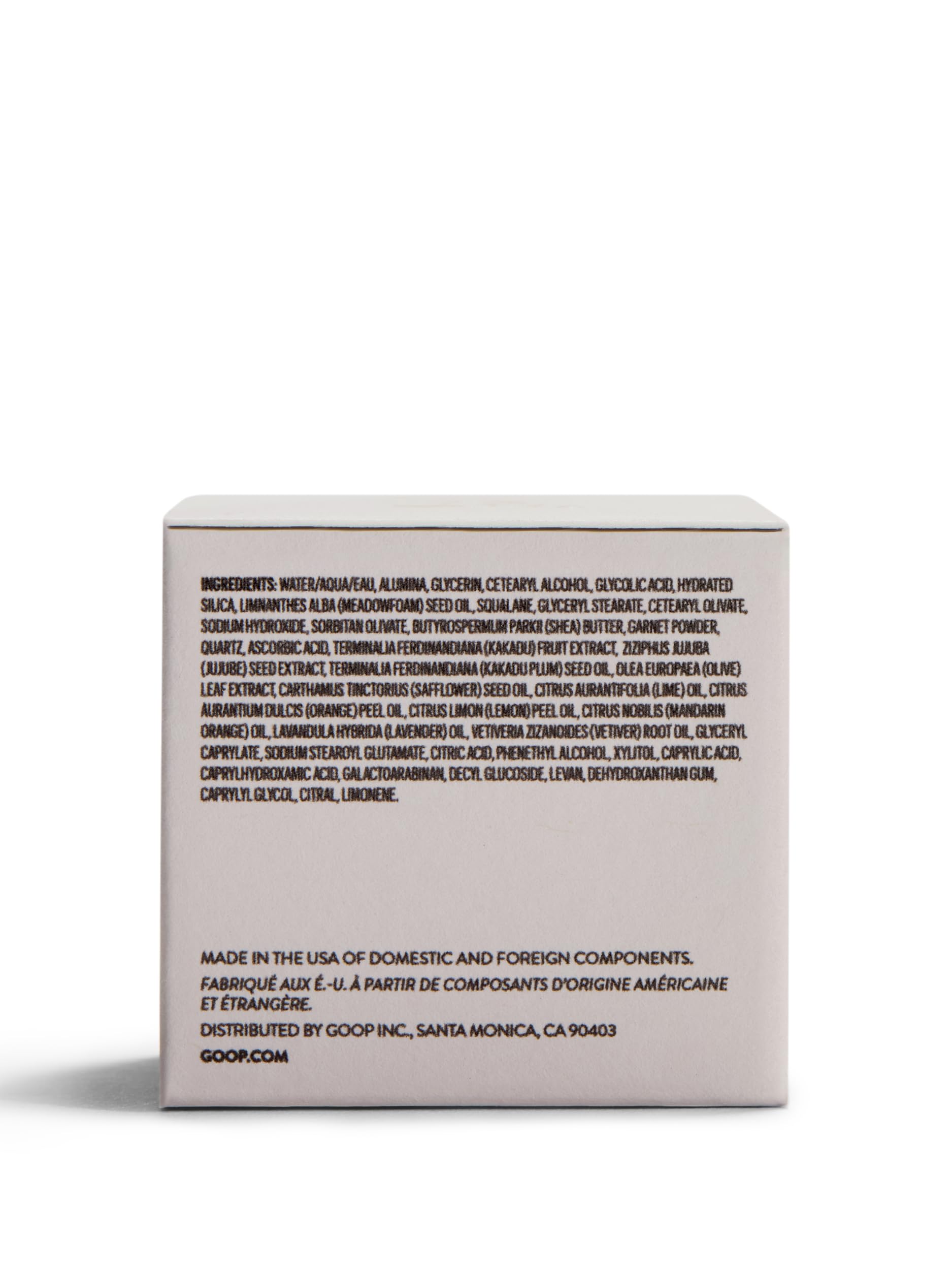 Étape rapide de routine visage avec Goop Microderm Exfoliator.