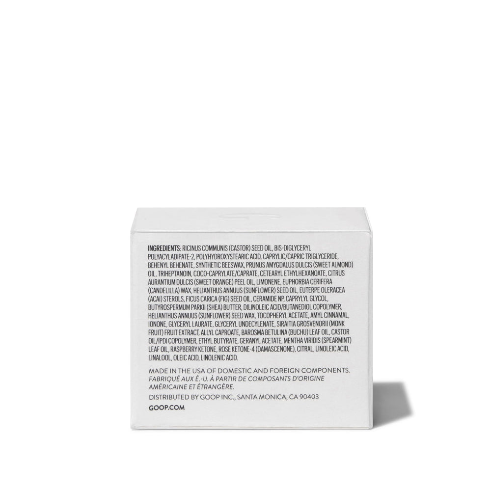 Goop Complexe acai sterol, hydratation durable pour les lèvres.
