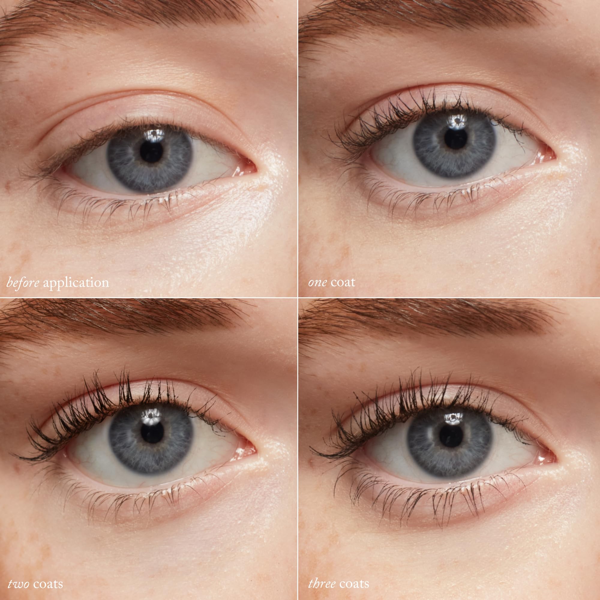 goop Featherlash-teinte noire intense pour un regard profond