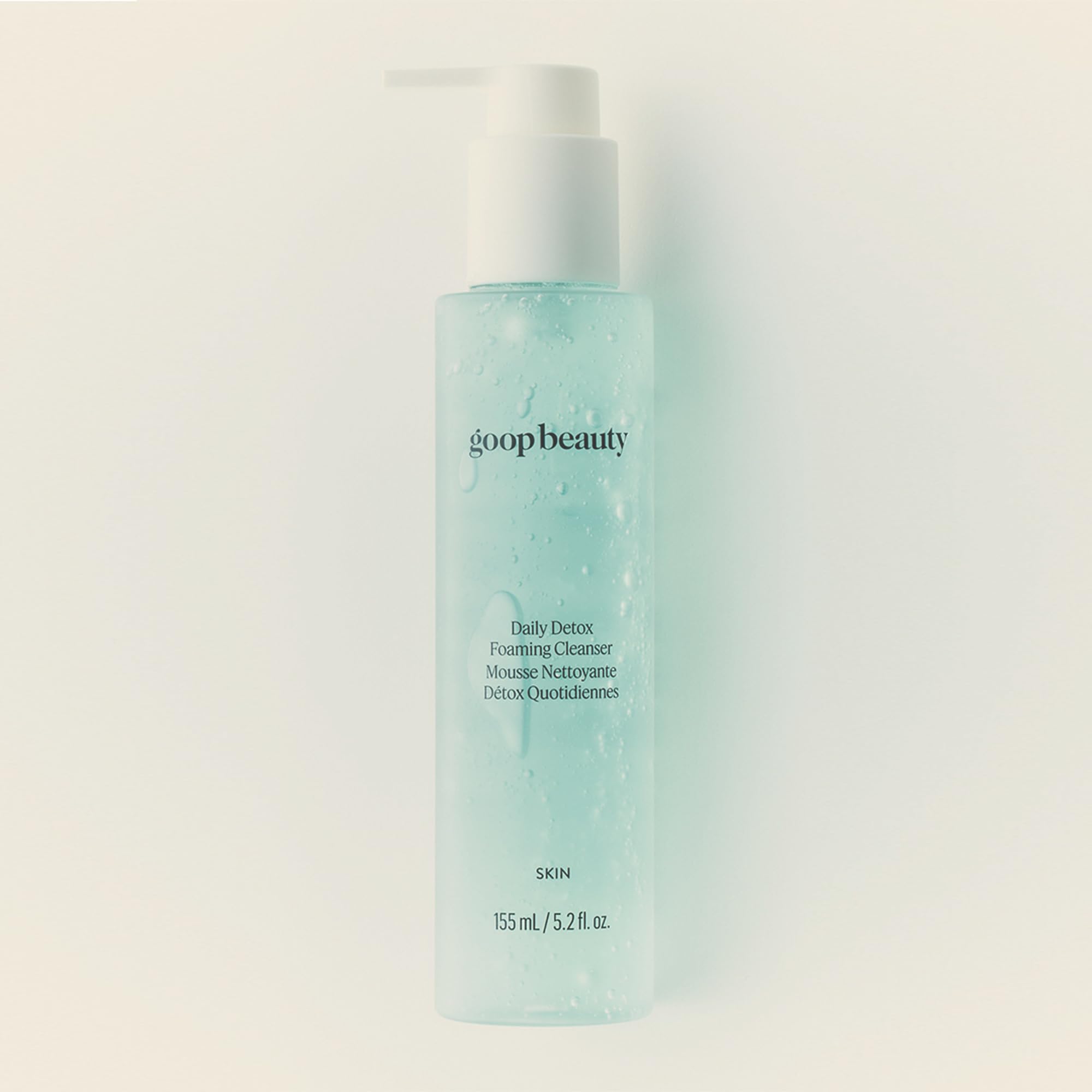 goop nettoyant moussant detox visages senteur menthe romarin géranium — parfum frais et vivifiant