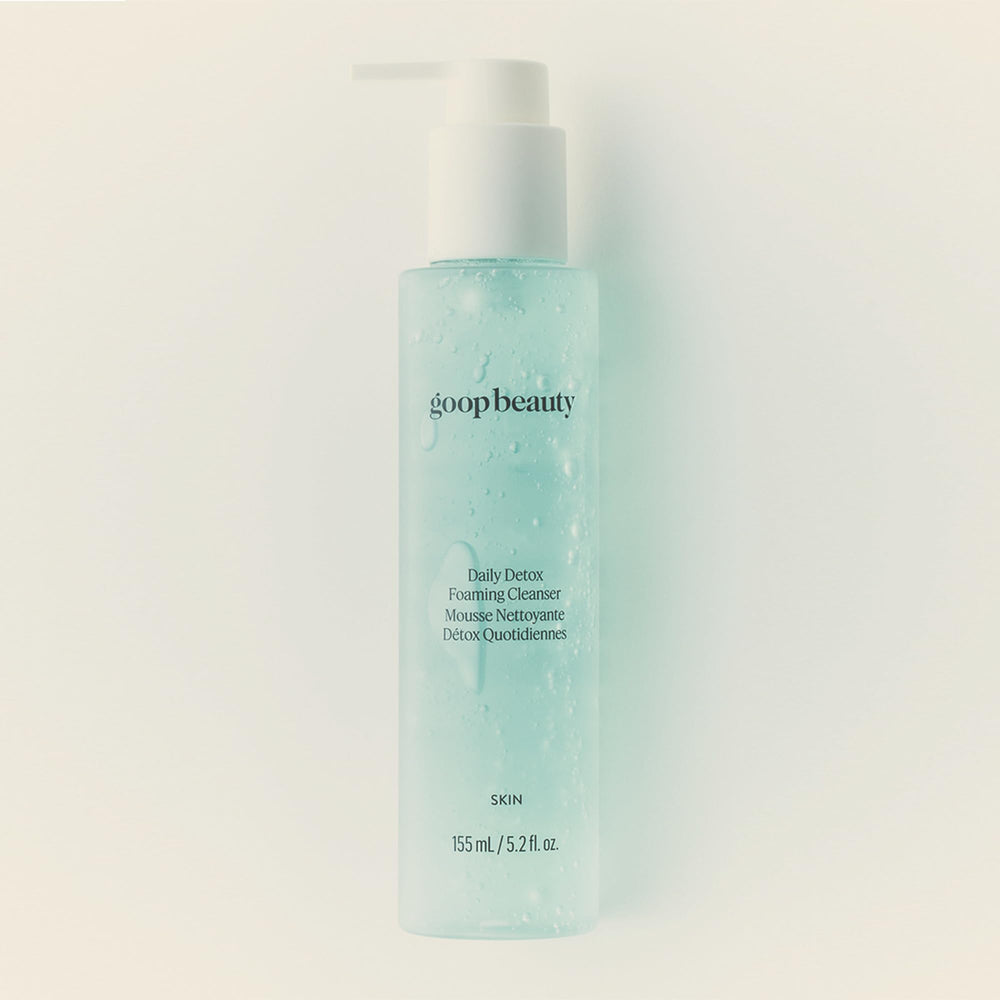 goop nettoyant moussant detox visages senteur menthe romarin géranium — parfum frais et vivifiant