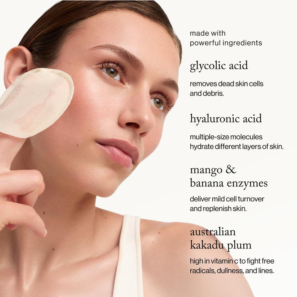 Goop Réveil peau lumineuse après l'utilisation nocturne.