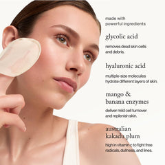 Goop Réveil peau lumineuse après l'utilisation nocturne.