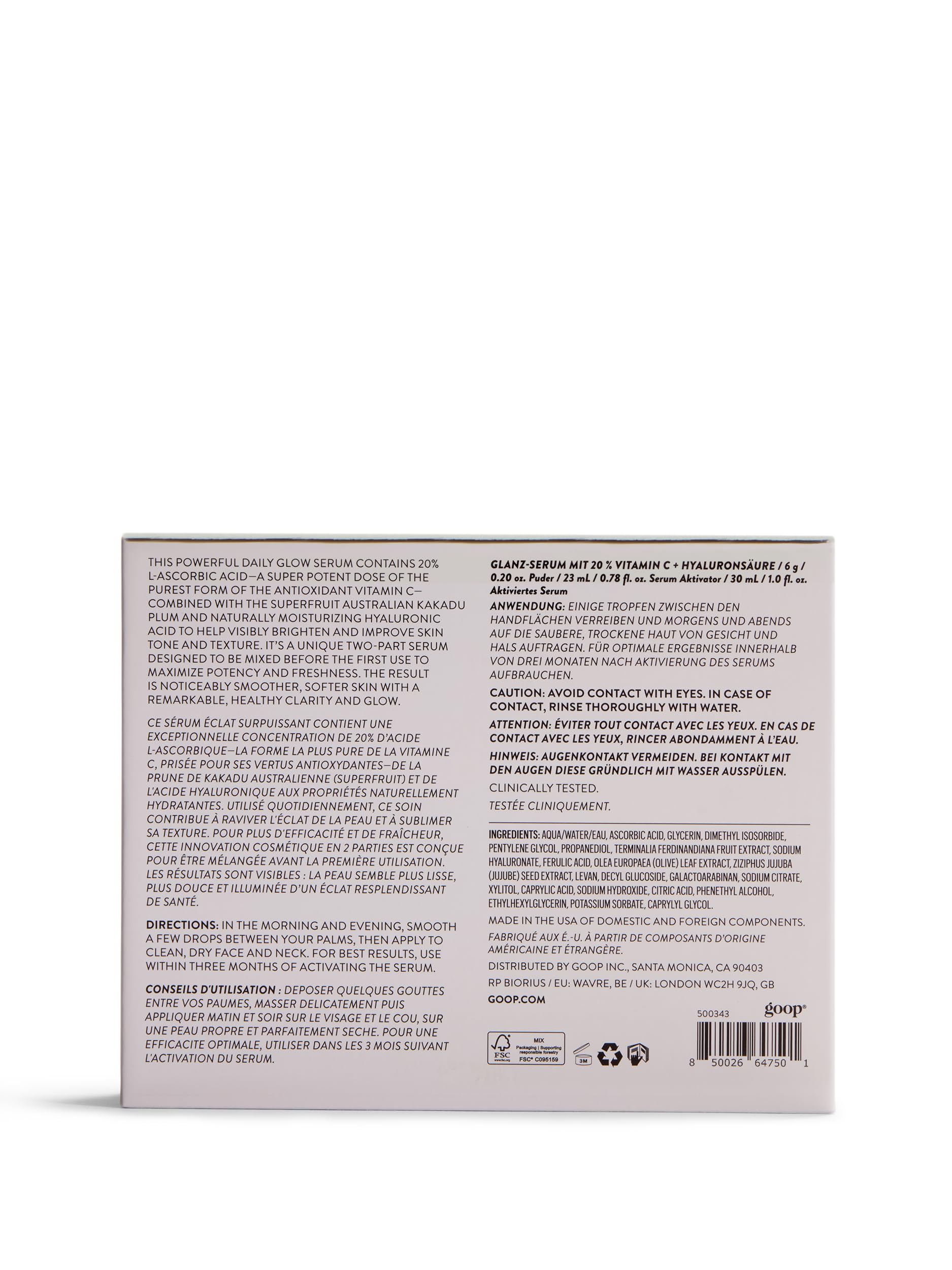 Goop Routine quotidien serums, intégration facile dans le rituel soin.