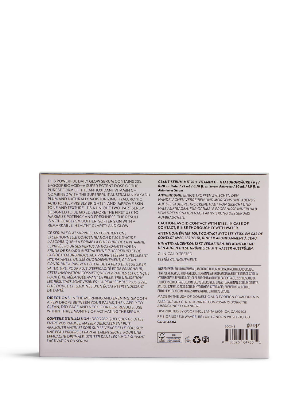 Goop Routine quotidien serums, intégration facile dans le rituel soin.