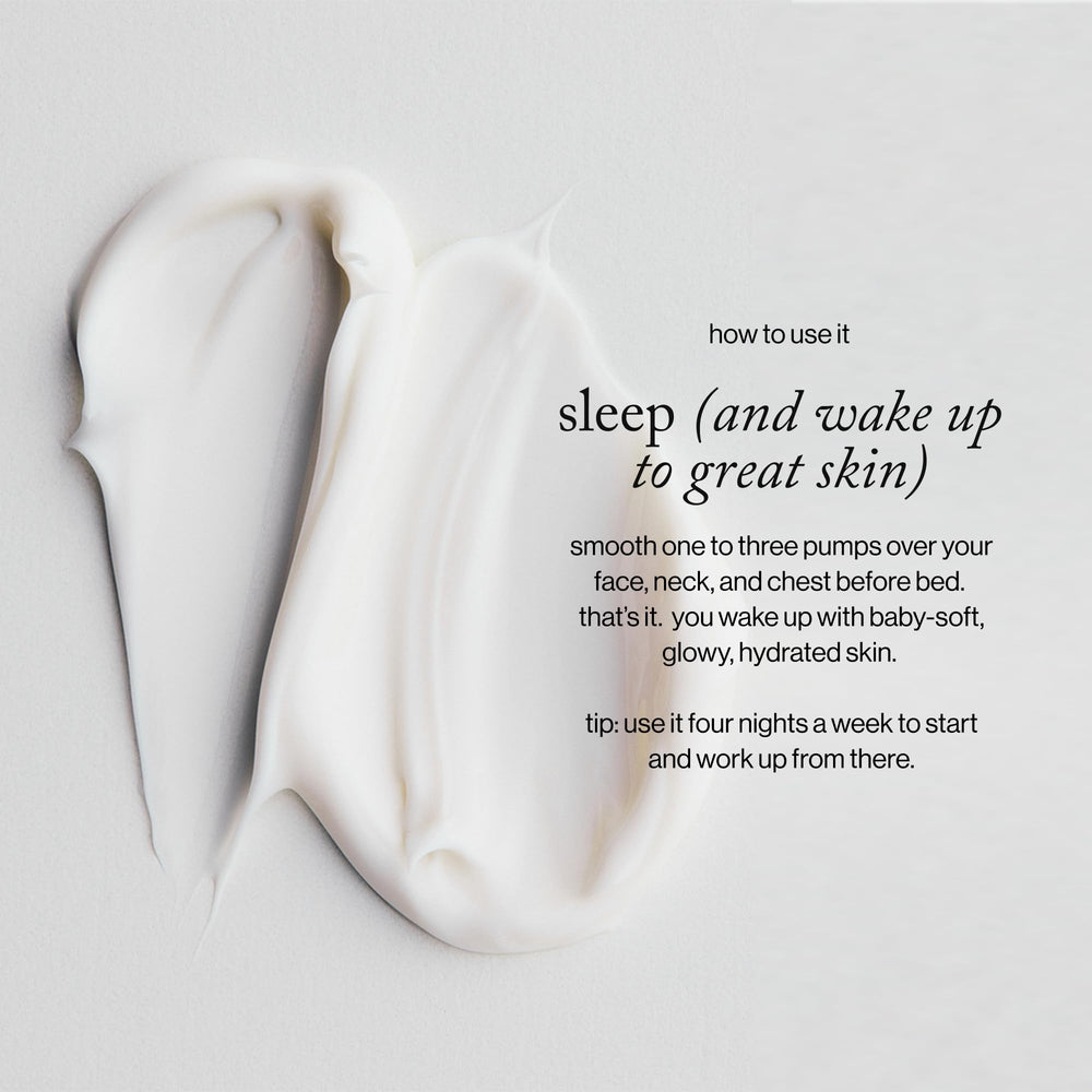Goop Beauty Sleep Milk Serum, peau lumineuse: exfoliation légère et teint clair