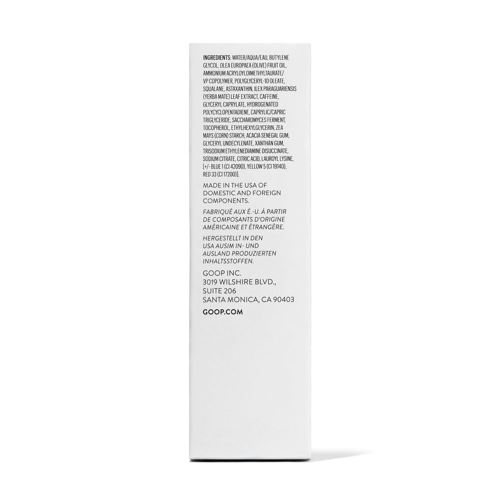 Goop Summertone Gel Bronzant - application visage et main pour un teint uniforme.