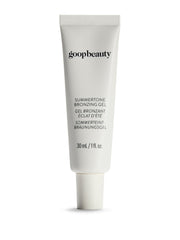 Goop Summertone Gel Bronzant - bouteille montrant une texture légère et hydratante pour un éclat naturel.