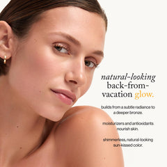 Goop Summertone Gel Bronzant - aperçu de texture pour application fluide et homogène.