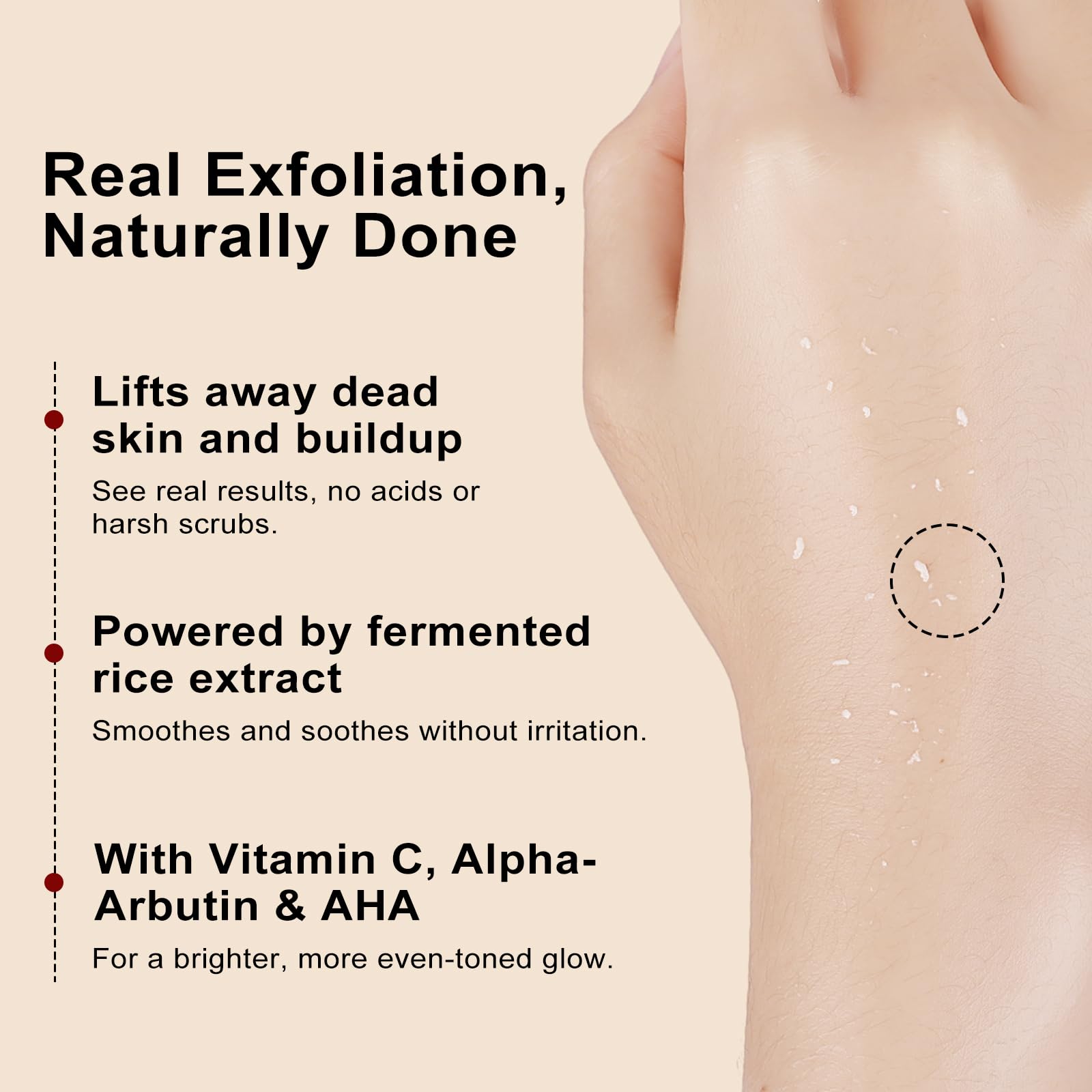 Étape d’application Goorly pour une peau nette et lumineuse.